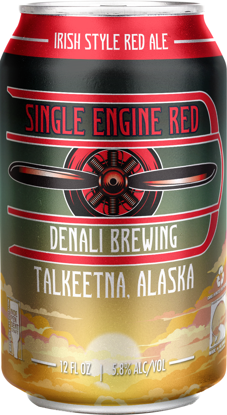 Single Engine Red Can