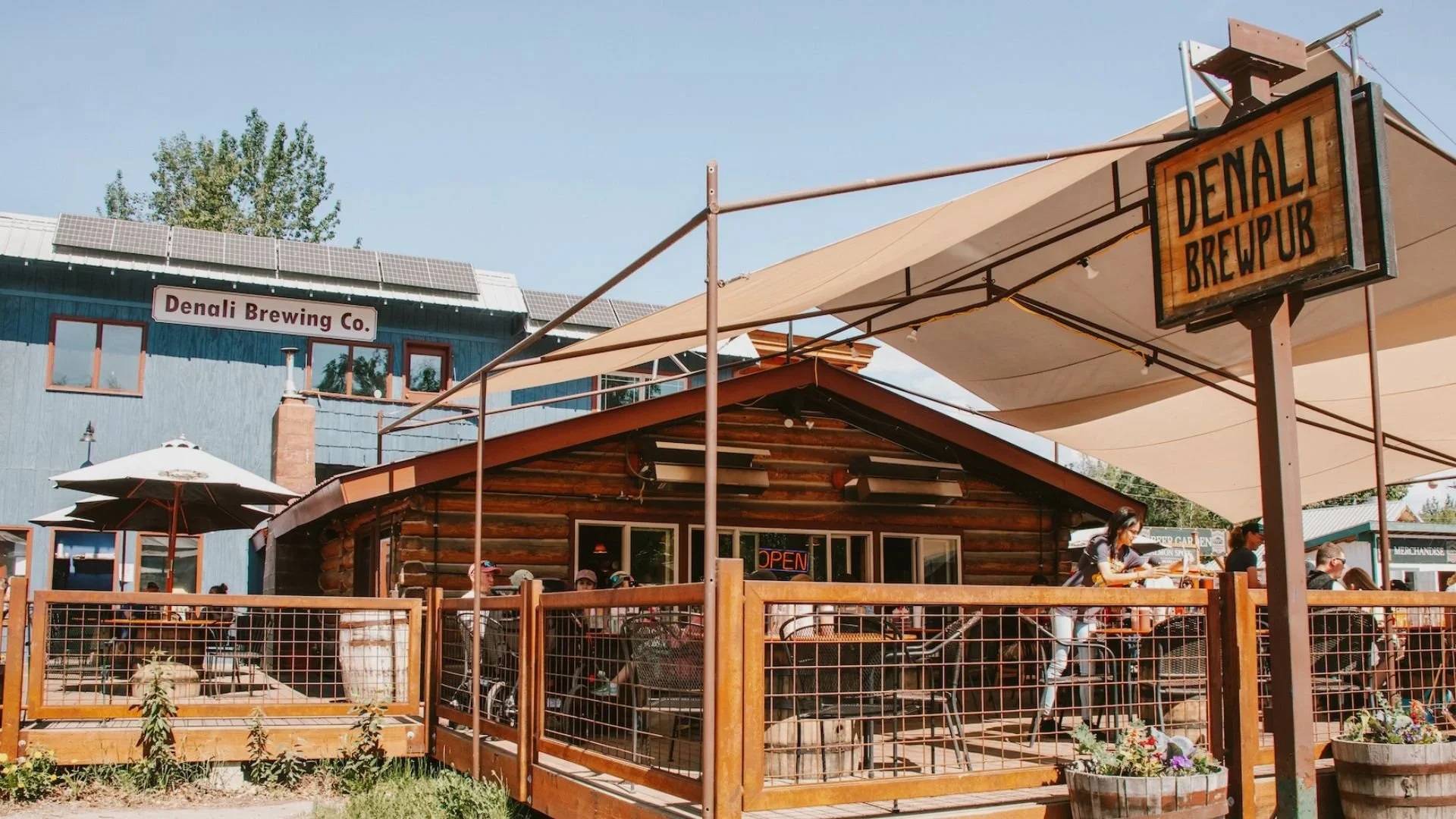Inside the Denali Brewpub on Main Street Talkeetna